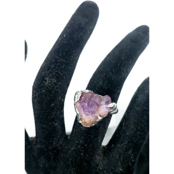 Amethyst crystal ring - Picture 6 of 12